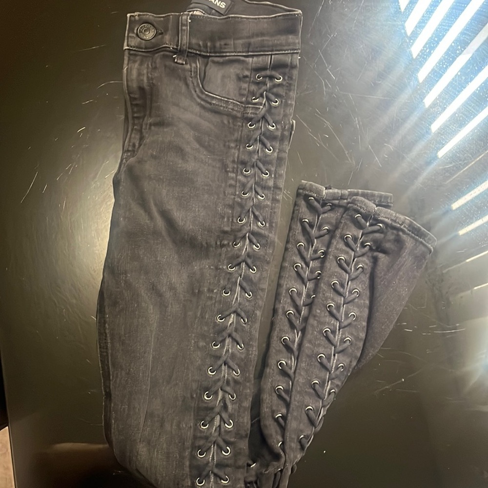 Express high raise ankle leggings